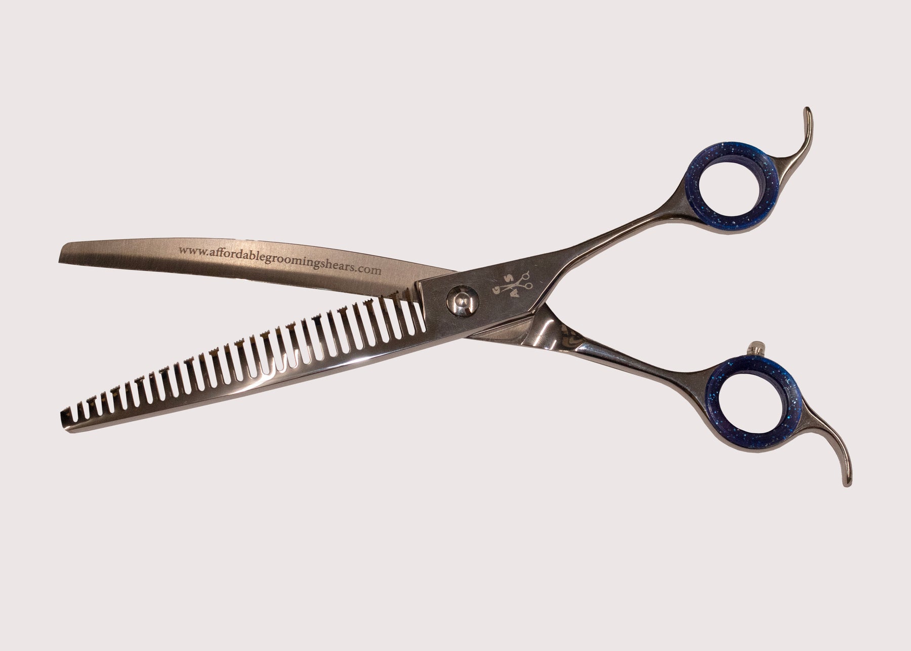 Shear Tooth Mako Shears 28 Tooth Curve – Affordable Grooming Shears