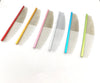 Aluminum Half Moon Colored Combs