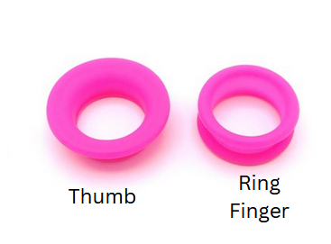 Single Finger Insert Premium Gel Finger Inserts – Affordable Grooming Shears