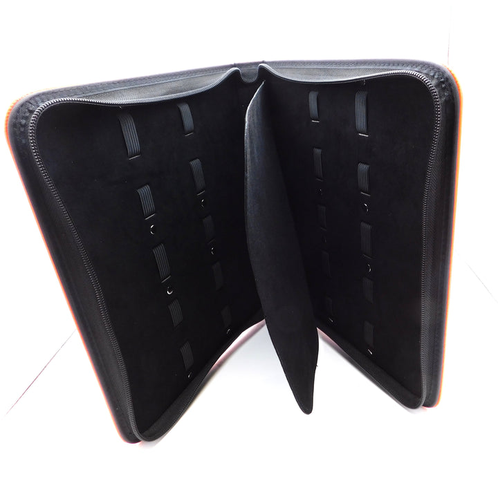 AGS 10 Scissor & 3 Comb Zipper Case