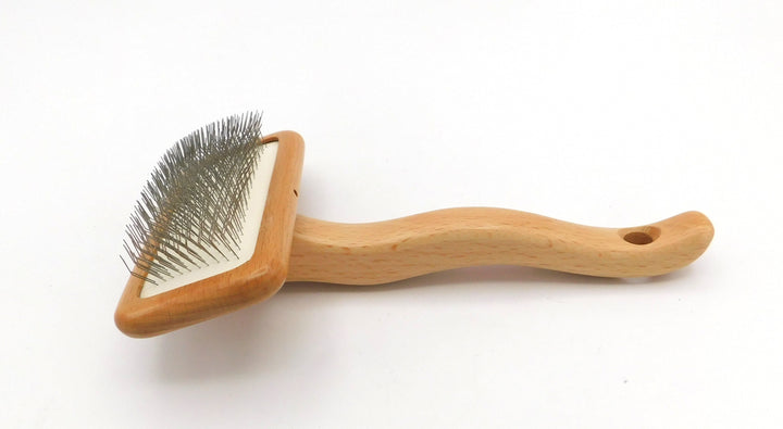AGS Flat Wooden Slicker Brushes