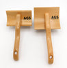AGS Curved Wood Slicker Brushes SET